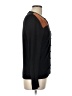 August Silk Black Cardigan Size L - photo 4
