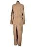 Max Studio Solid Tan Jumpsuit Size L - photo 2