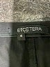 Etcetera Solid Black Formal Skirt Size 4 - photo 4