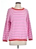 Unbranded 100% Cotton Stripes Pink Pullover Sweater Size L - photo 1