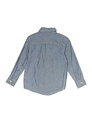 Carter's Long Sleeve Button-Down Shirt (view 2)