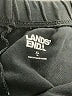 Lands' End 100% Cotton Solid Black Athletic Shorts Size XL - photo 3