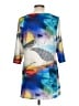 Michael Tyler Graphic Blue Casual Dress Size L - photo 2