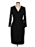 Anne Klein Solid Black Cocktail Dress Size 10 - photo 1