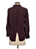 Sandra Ingrish 100% Rayon Burgundy Long Sleeve Blouse Size S - photo 2
