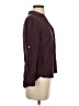 Sandra Ingrish 100% Rayon Burgundy Long Sleeve Blouse Size S - photo 4