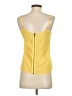 Imaginary Voyage Yellow Sleeveless Blouse Size S - photo 2
