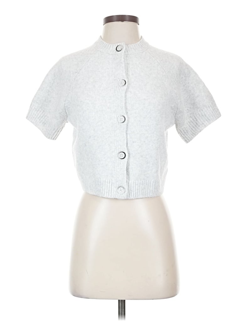 Pre-owned Universal Thread Cardigan Sweater In Silver