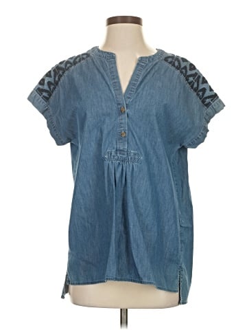 Banana Republic Heritage Collection Short Sleeve Blouse (view 1)