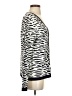 Autograph Animal Print White Cardigan Size S - photo 4