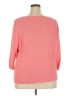 Eileen Fisher 100% Linen Pink Pullover Sweater Size 3X - photo 2