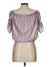 J for Justify Pink Short Sleeve Blouse Size L - photo 2