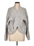 Unbranded 100% Polyester Gray Cardigan Size L - photo 1