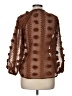 Calypso St. Barth 100% Polyester Brown 3/4 Sleeve Blouse Size Med (1) - photo 2