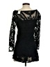 Express 100% Nylon Black Cocktail Dress Size XS - photo 2