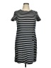 Tory Burch Stripes Blue Black Casual Dress Size XL - photo 1