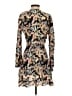 IRO 100% Viscose Print Black Cocktail Dress Size EU (FR) 34 / US 2 - photo 2