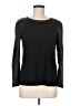 Milly Black Long Sleeve Top Size M - photo 1