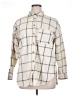 Universal Thread 100% Cotton Checkered-gingham Ivory Long Sleeve Button-Down Shirt Size XL - photo 1