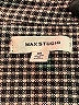 Max Studio Houndstooth Gray Long Sleeve Blouse Size M - photo 7