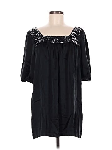 Marc Bouwer Short Sleeve Silk Top (view 1)