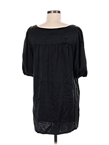 Marc Bouwer Short Sleeve Silk Top (view 2)