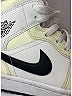 Air Jordan White 1 Mid Sneakers Size 7 1/2 - photo 5