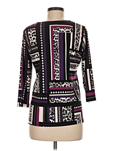 JM Collection 3/4 Sleeve Blouse (view 2)