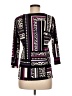 JM Collection Purple 3/4 Sleeve Blouse Size M (petite) - photo 2