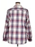 Gap Outlet 100% Cotton Plaid Pink Ivory Long Sleeve Button-Down Shirt Size XL - photo 2