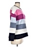 Talbots Stripes Pink Pullover Sweater Size L - photo 4