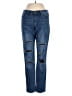 G by GUESS Hearts Blue Jeans Size 26 waist - photo 1