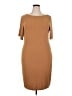 Old Navy Solid Tan Casual Dress Size XXL - photo 1