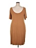 Old Navy Solid Tan Casual Dress Size XXL - photo 2