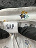 Gap 100% Viscose Rayon Print Ivory Long Sleeve Blouse Size M - photo 7