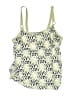 Assorted Brands Animal Print Green Swimsuit Top Size XL - photo 1
