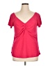 Torrid Pink Short Sleeve T-Shirt Size 3X Plus (3) - photo 1