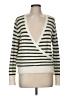 Madewell Stripes Ivory Cardigan Size M - photo 1