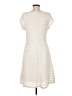 Sharagano Chevron-herringbone Ivory Casual Dress Size 8 - photo 2