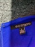 Eva Longoria Color Block Blue Cocktail Dress Size L - photo 7