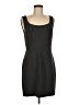 Charlotte Ronson Solid Gray Casual Dress Size M - photo 1
