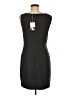 Charlotte Ronson Solid Gray Casual Dress Size M - photo 2