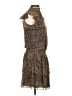 1.State 100% Polyester Animal Print Brown Cocktail Dress Size XXS - photo 4