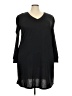 Lularoe Solid Black Casual Dress Size 24 - 26 - photo 1