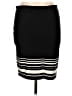 Max Studio Stripes Black Casual Skirt Size L - photo 2