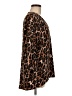 Natori Animal Print Brown Cardigan Size M - photo 4
