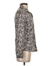 J.Crew 100% Cotton Floral Ivory Long Sleeve Blouse Size 2 - photo 4