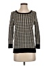 Apt. 9 Houndstooth Black Pullover Sweater Size S - photo 1