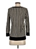Apt. 9 Houndstooth Black Pullover Sweater Size S - photo 2