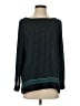 Ann Taylor LOFT 100% Polyester Teal Long Sleeve Blouse Size S - photo 1